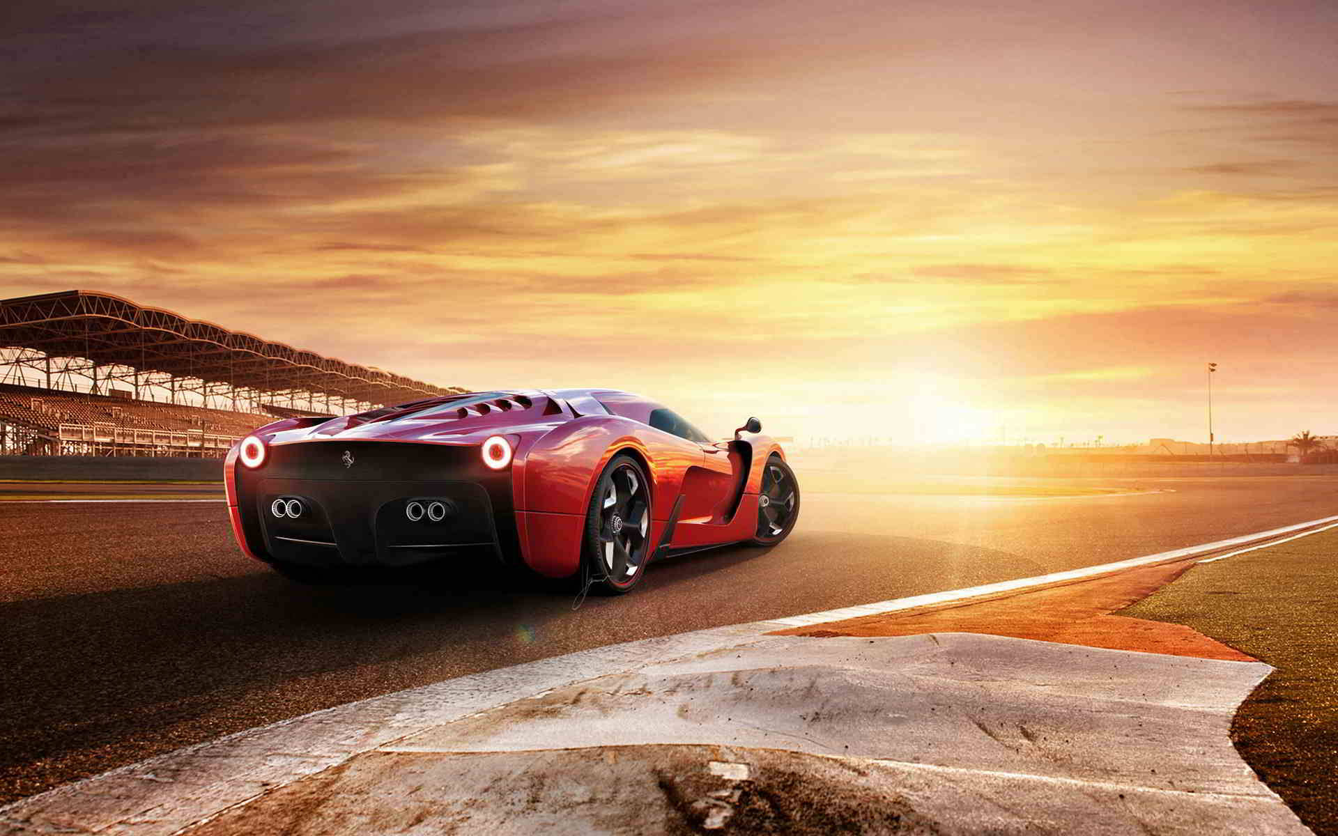 Project Cars 2 Ferrari Car Wallpaper