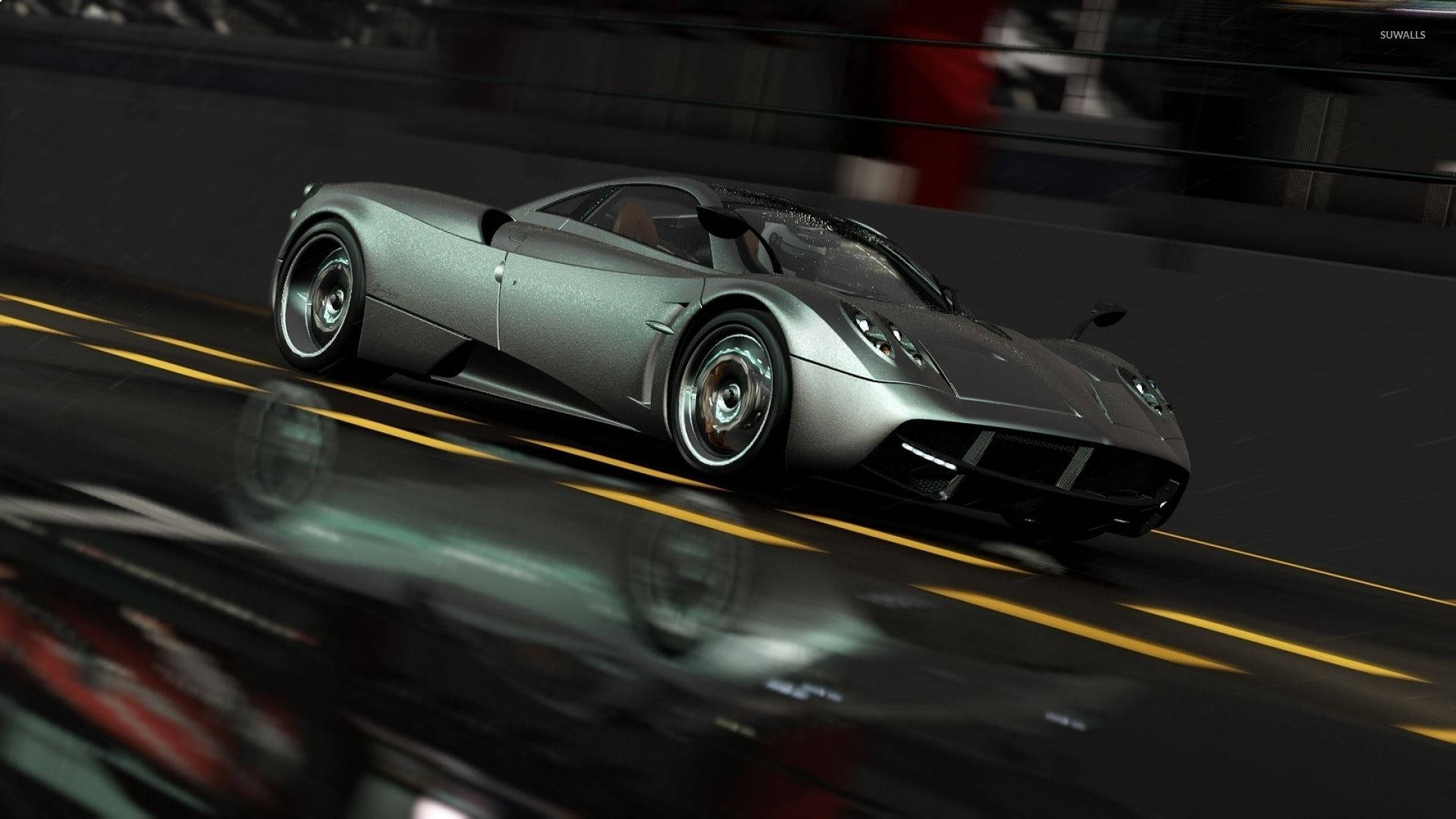 The thrill of speed in Project Cars 2 with Pagani Huayra. Wallpaper