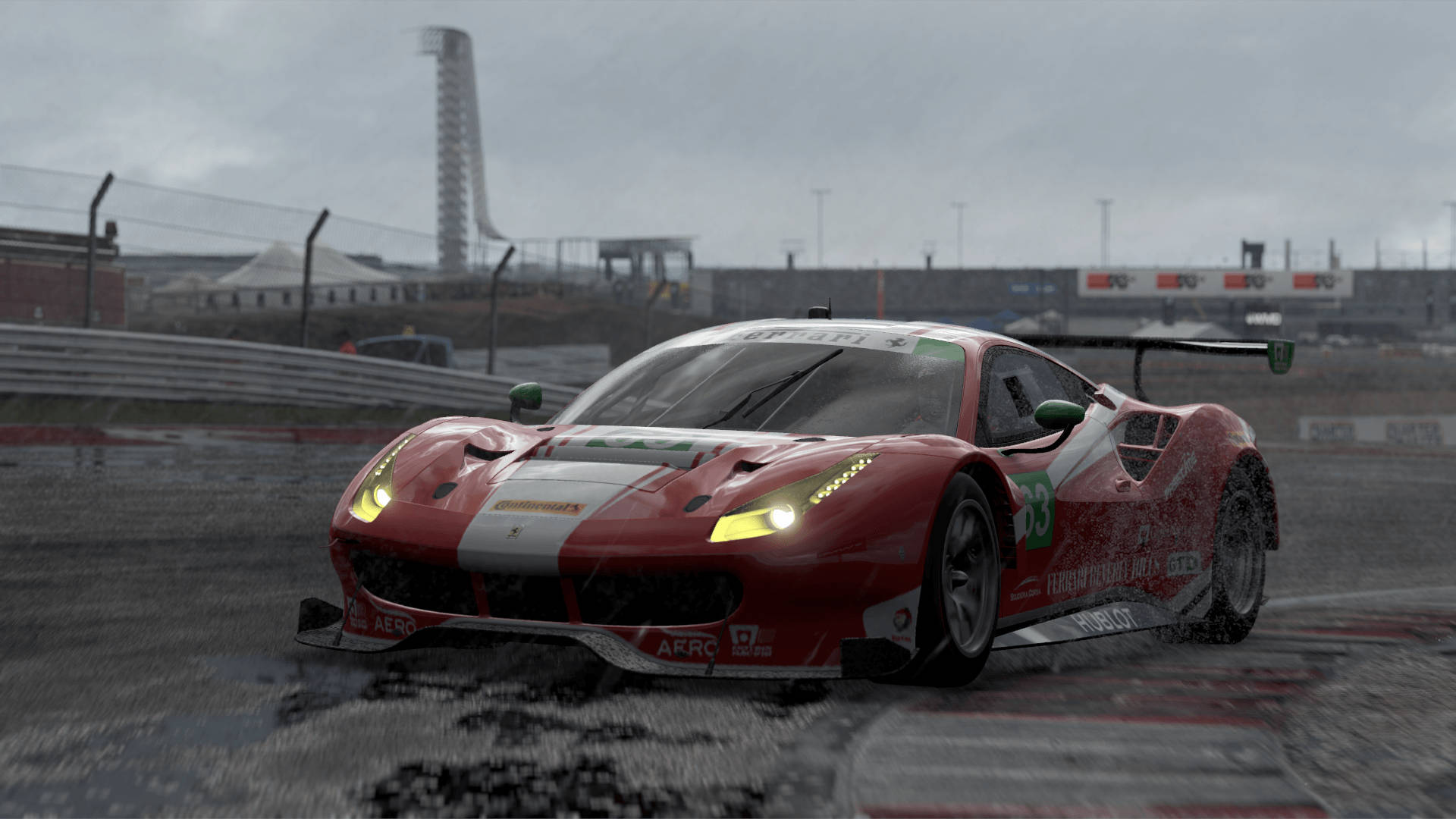 Project Cars 4k Ferrari 488 Gtr Sfondo