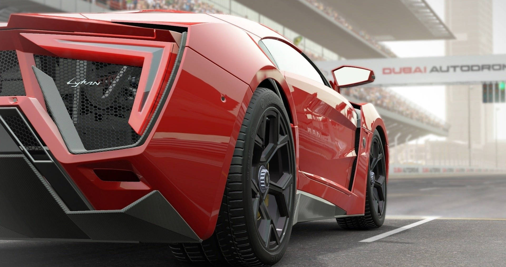 Caption: Astonishing Drive - Lycan Hypersport in Project Cars 4K Wallpaper