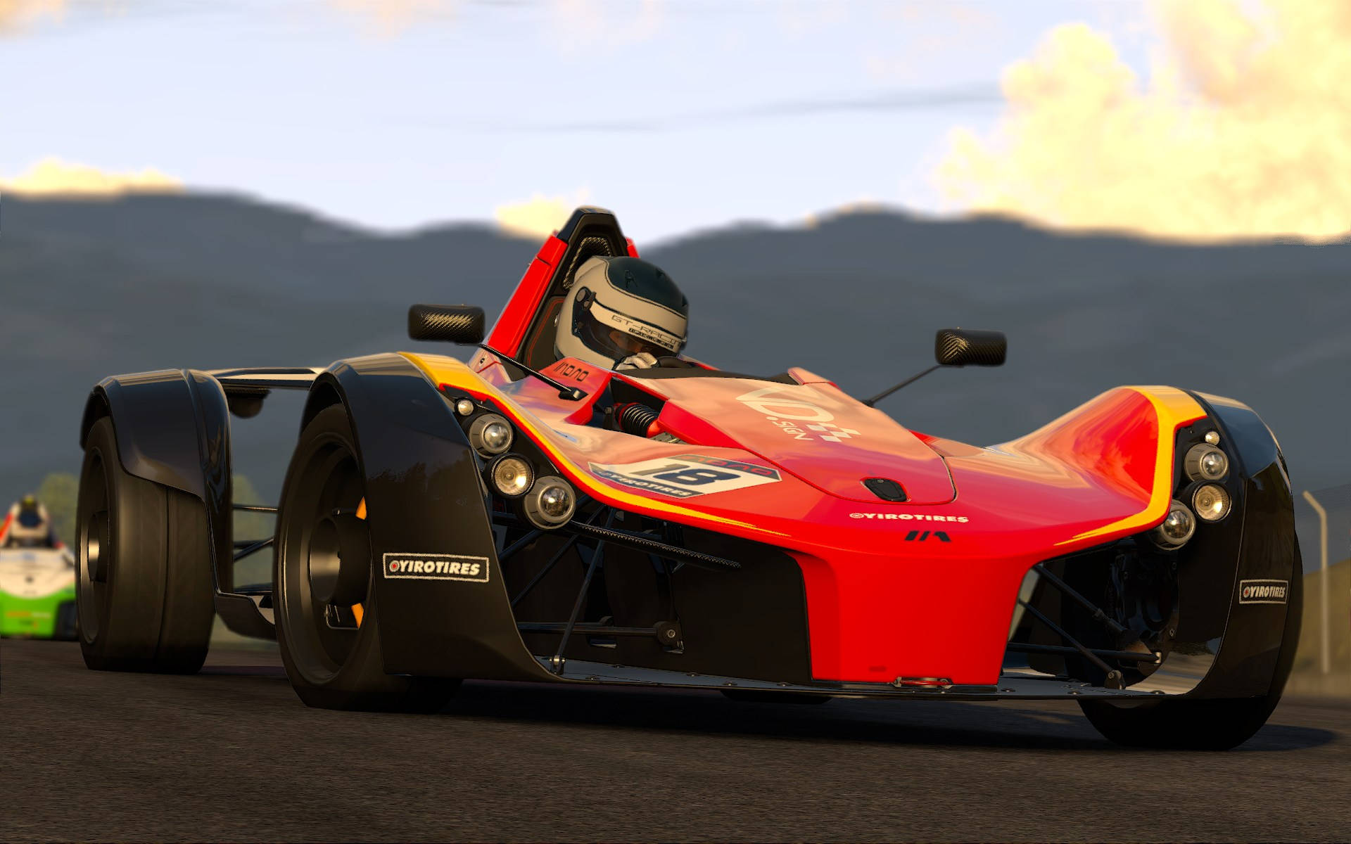 Project Cars 4k Red Formula Car