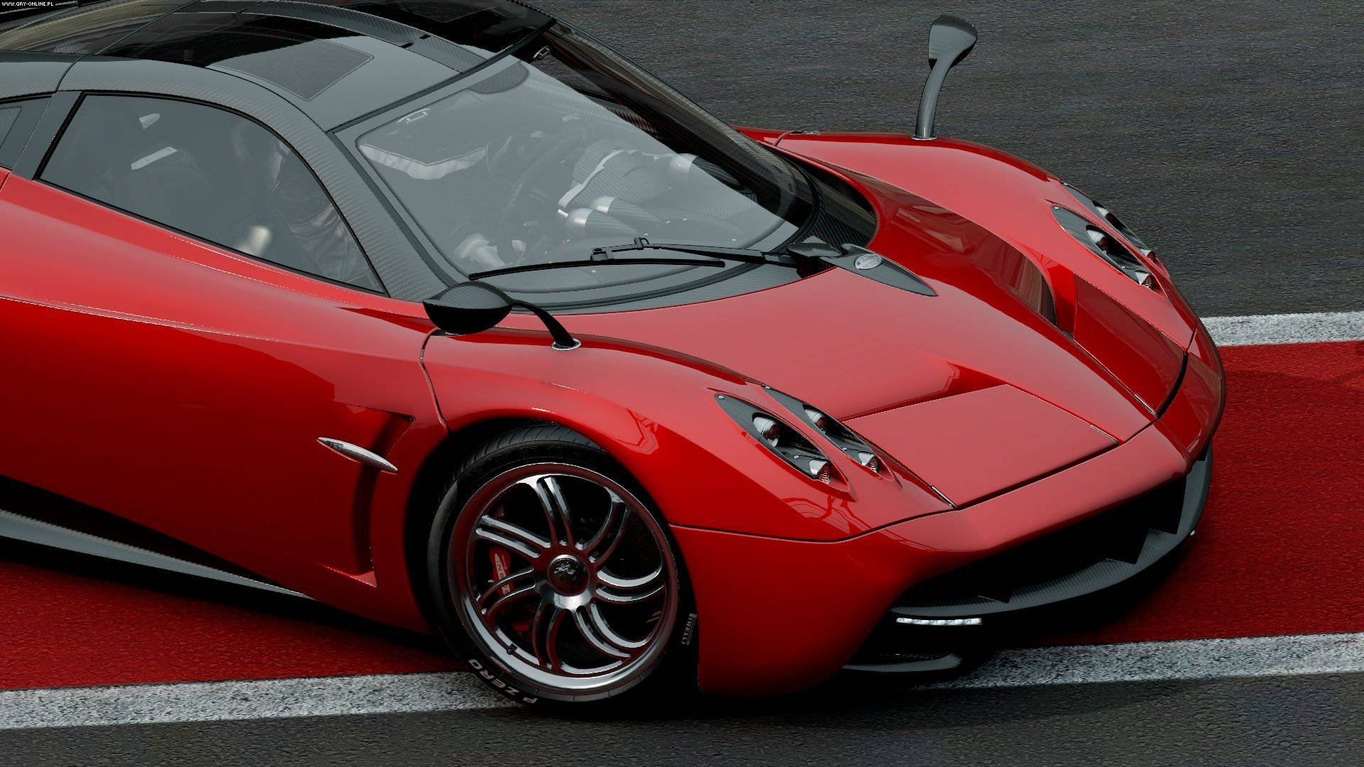 Project Cars 4k Red Pagani Huayra