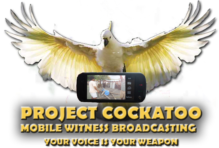 Project Cockatoo Mobile Witness Broadcasting PNG