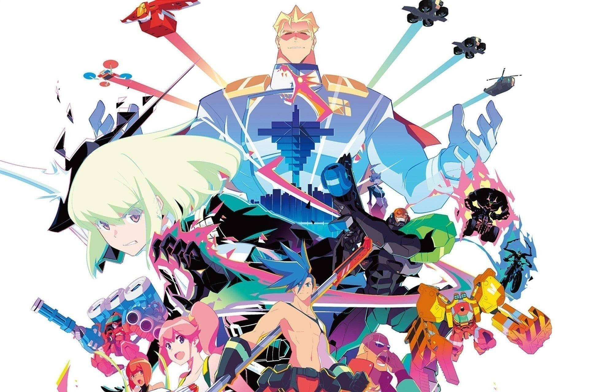 Promare All Star Characters Background