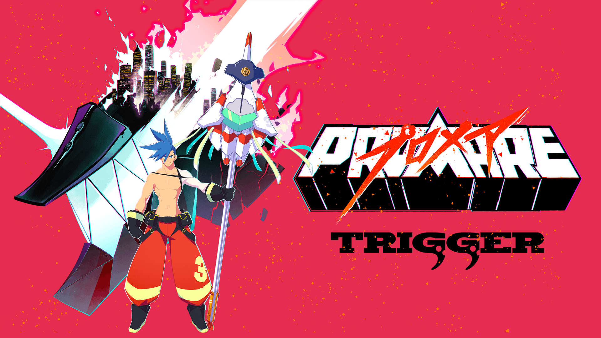 “Enjoy the heat of the blazing flames with Promare!”