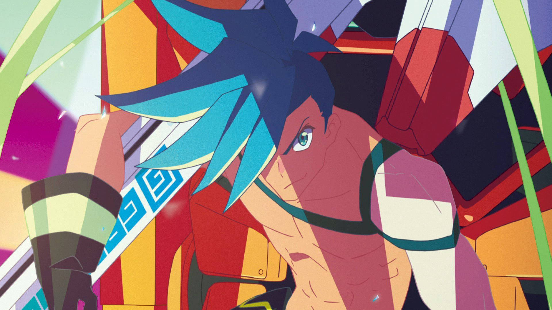 Promare - Fire Redefined In Anime Form Wallpaper
