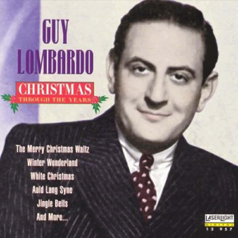 Promotional Collage For Guy Lombardo Christmas Music Wallpaper