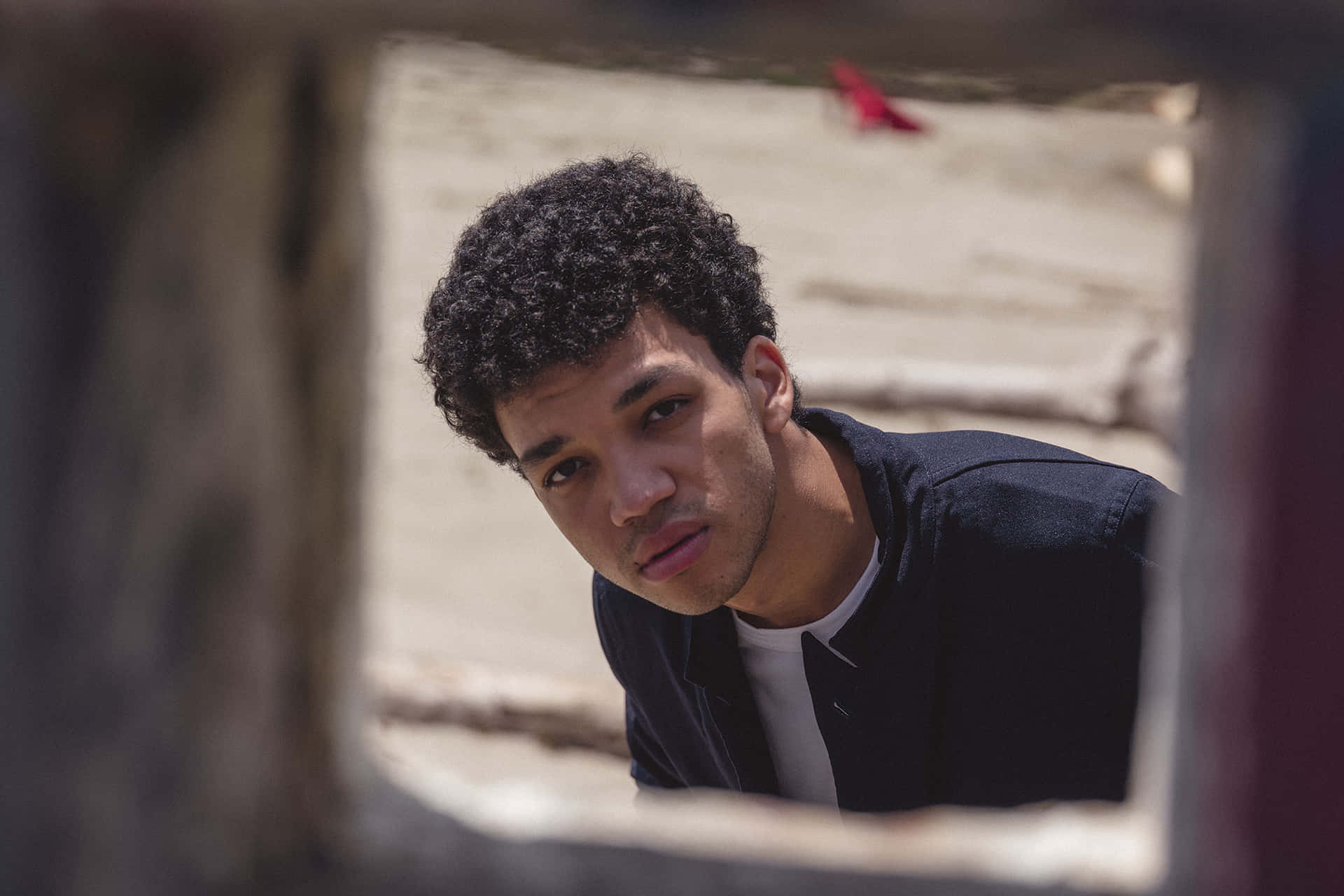 Promotional Image Of Justice Smith Wallpaper