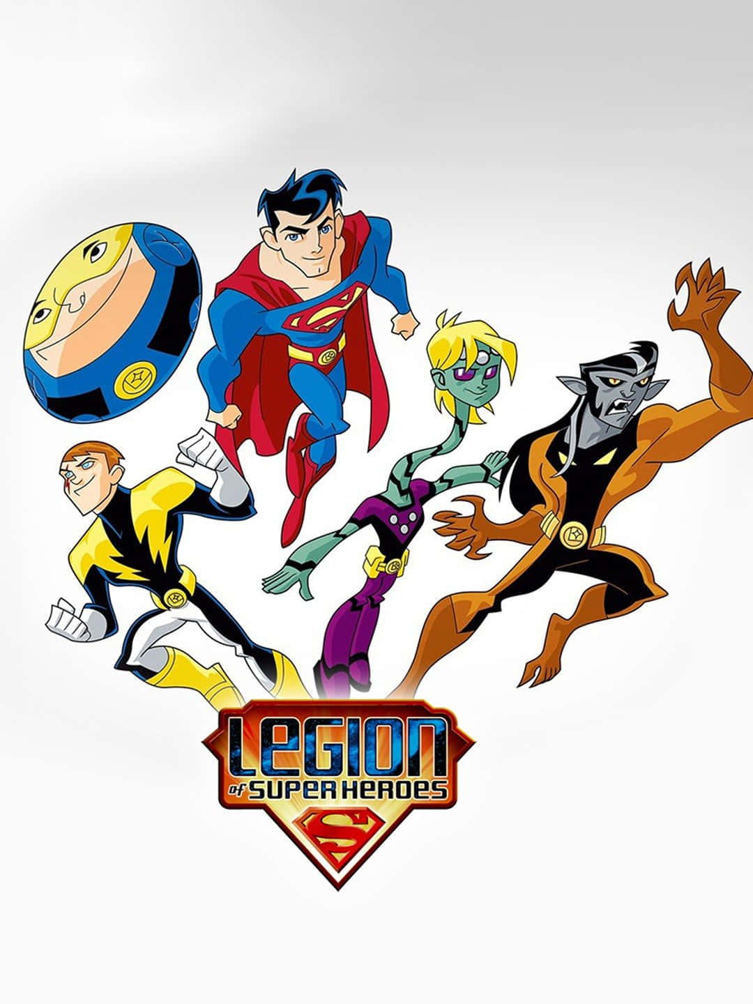 Promotional Poster Legion Of Super Heroes Wallpaper