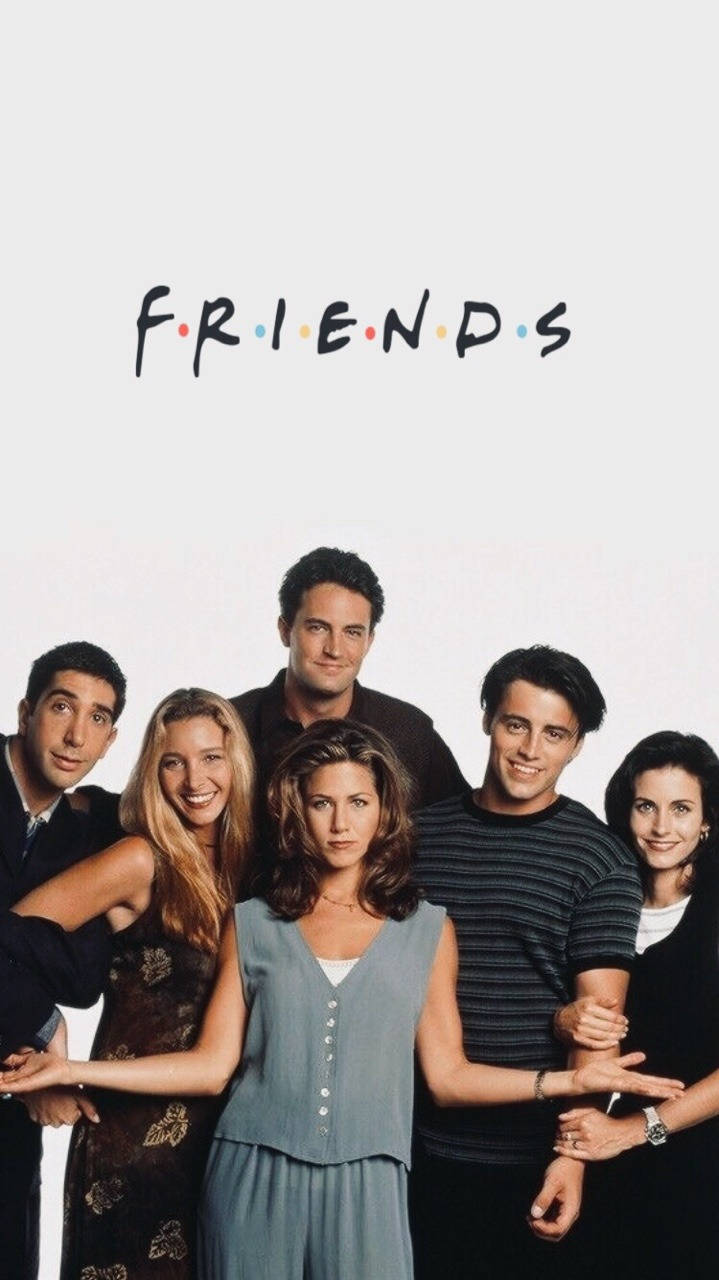 Promotional Poster Of Friends Phone Wallpaper
