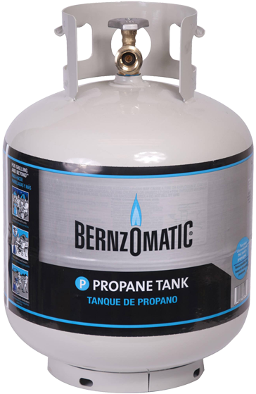 Propane Gas Cylinder Bernzomatic PNG