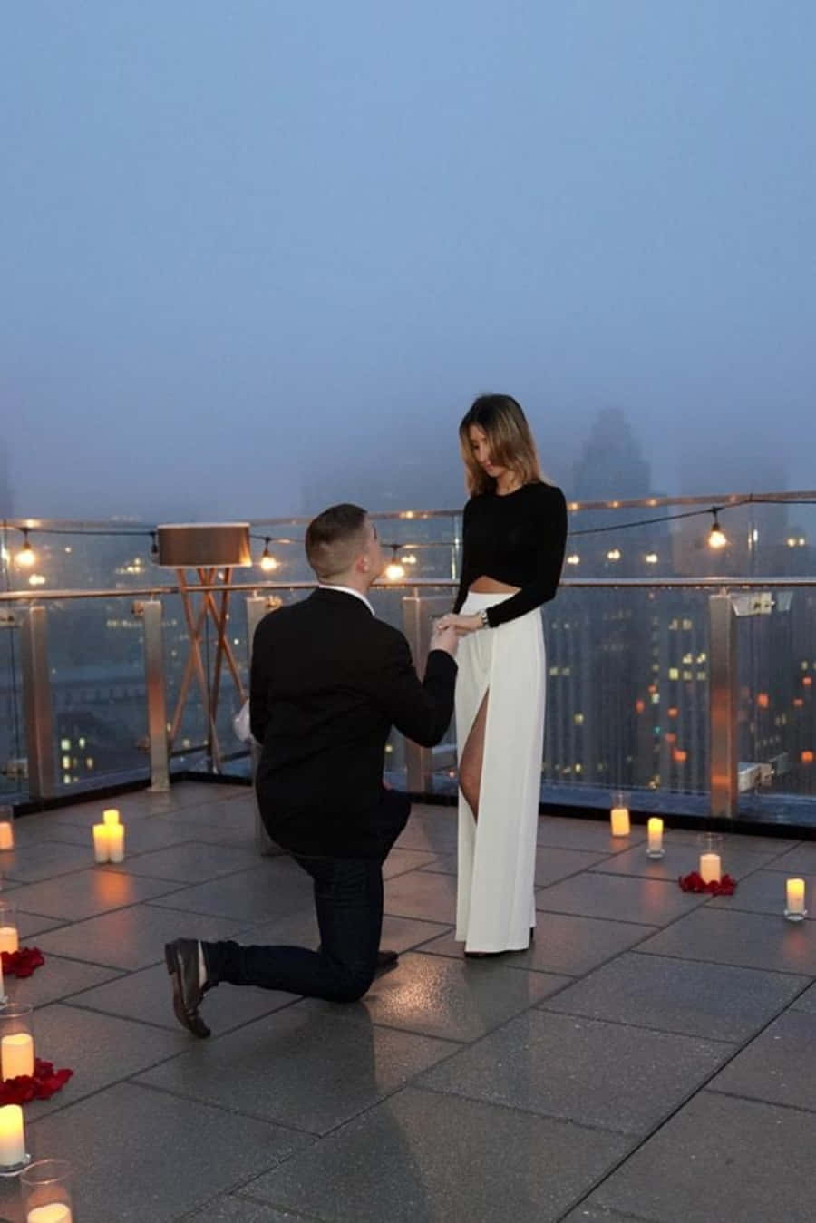 “The Moment of a Romantic Proposal”