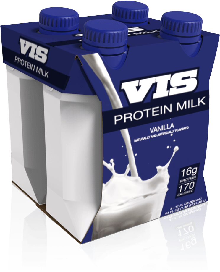 Protein Milk Carton Vanilla Flavor PNG