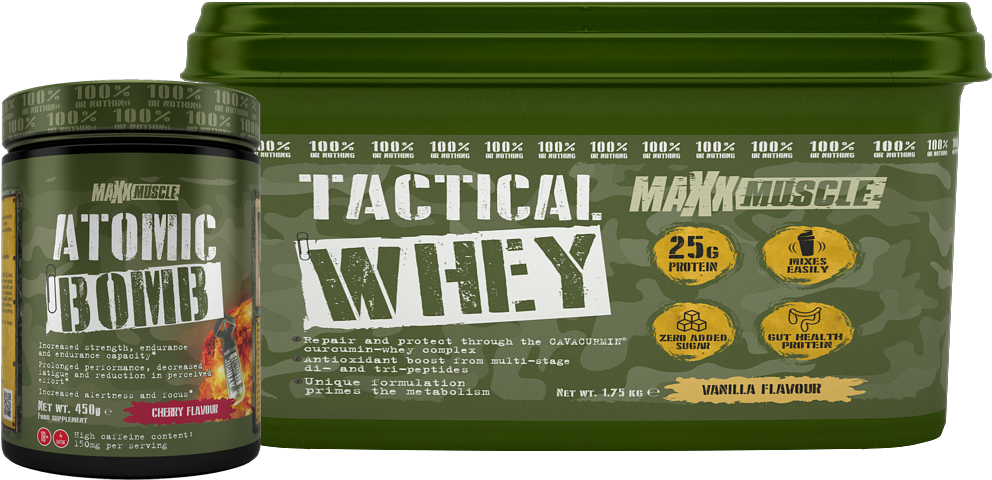 Protein Supplement Containers Tactical Whey Atomic Bomb PNG