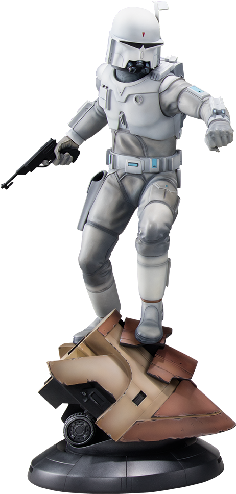 Prototype Armor Figure Standing PNG