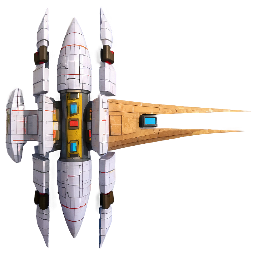 Prototype Starship Render Png Skp PNG