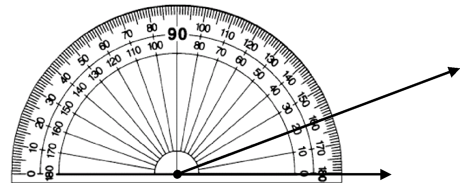 Protractor Measuring Angle PNG