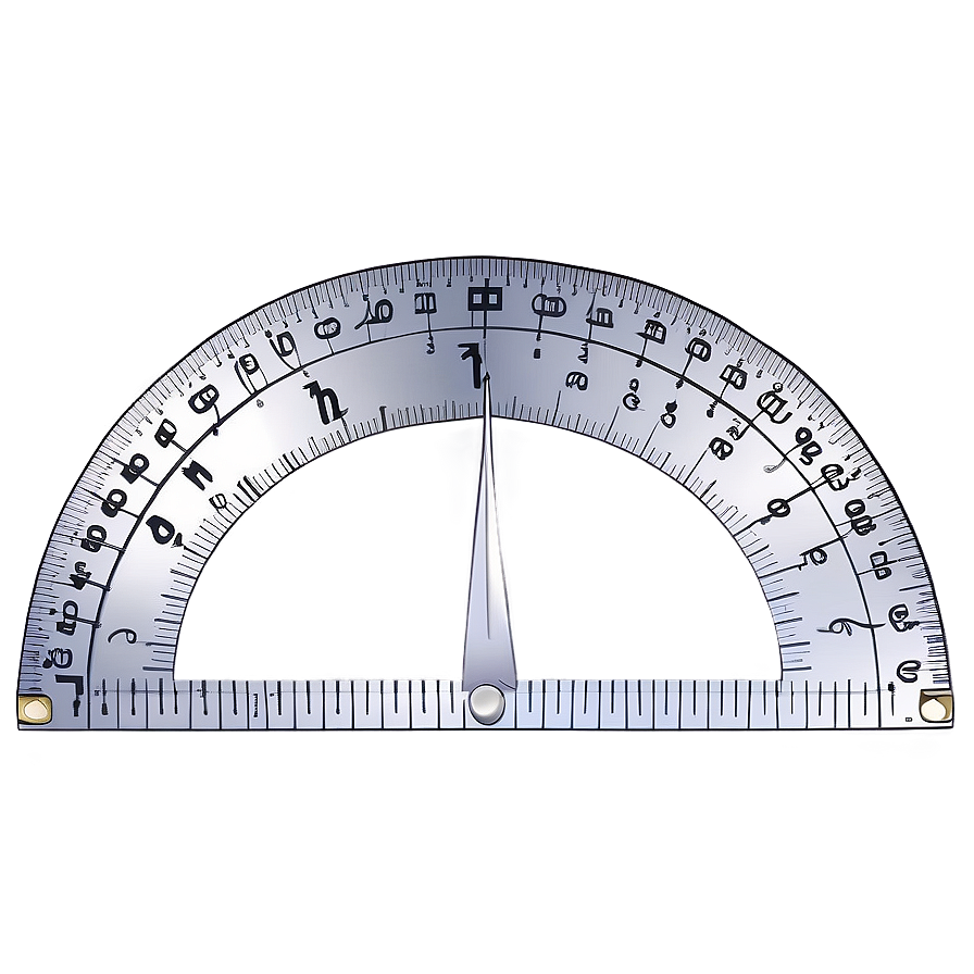 Download Protractor With Degree Measurements Png 05252024 | Wallpapers.com