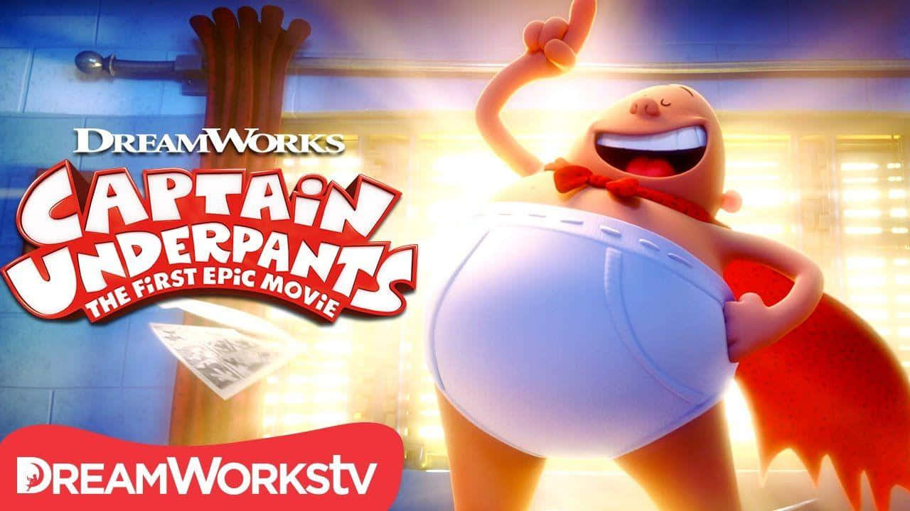 Captain Underpants - The First Epic Movie Pose Wallpaper