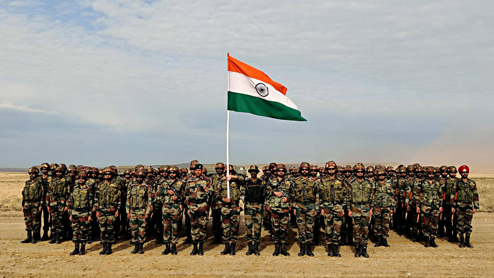 Unisex - Boys & Girls Indian Army Full Dress - Shopkabap