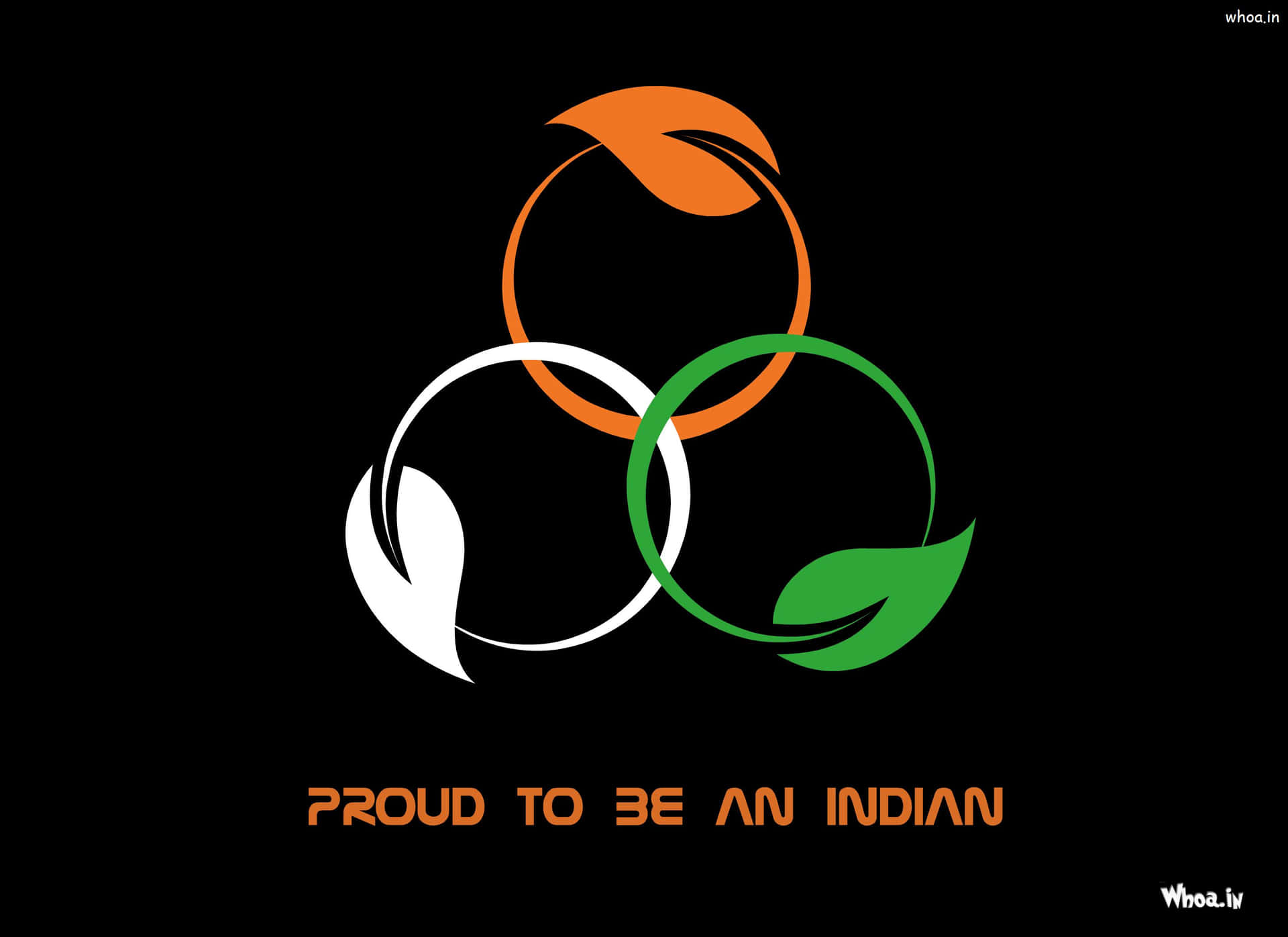 Proud Indian Logo Wallpaper