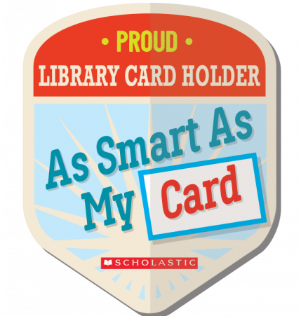 Proud Library Card Holder Sticker PNG