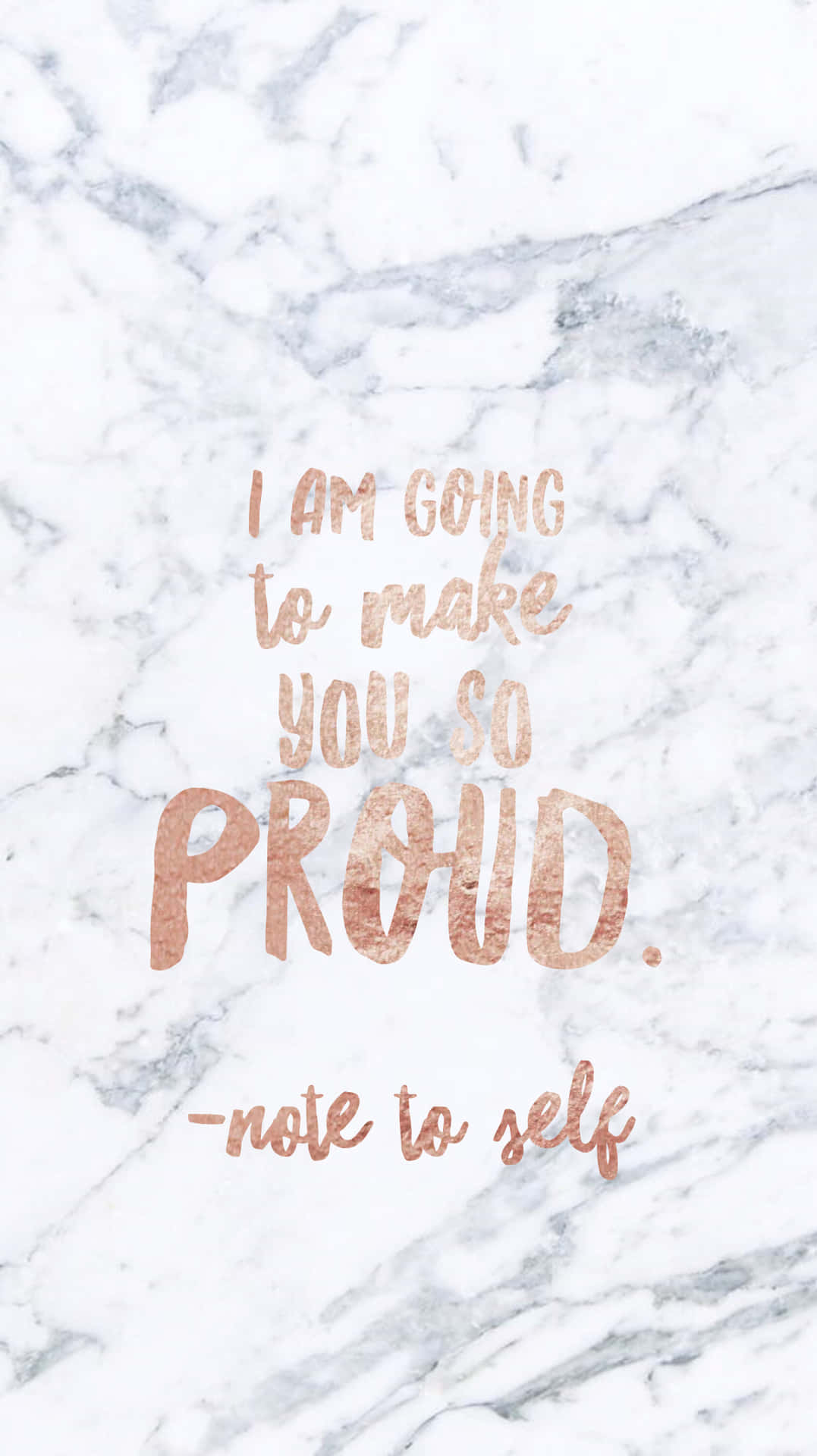 Proud Note To Self Quote Wallpaper
