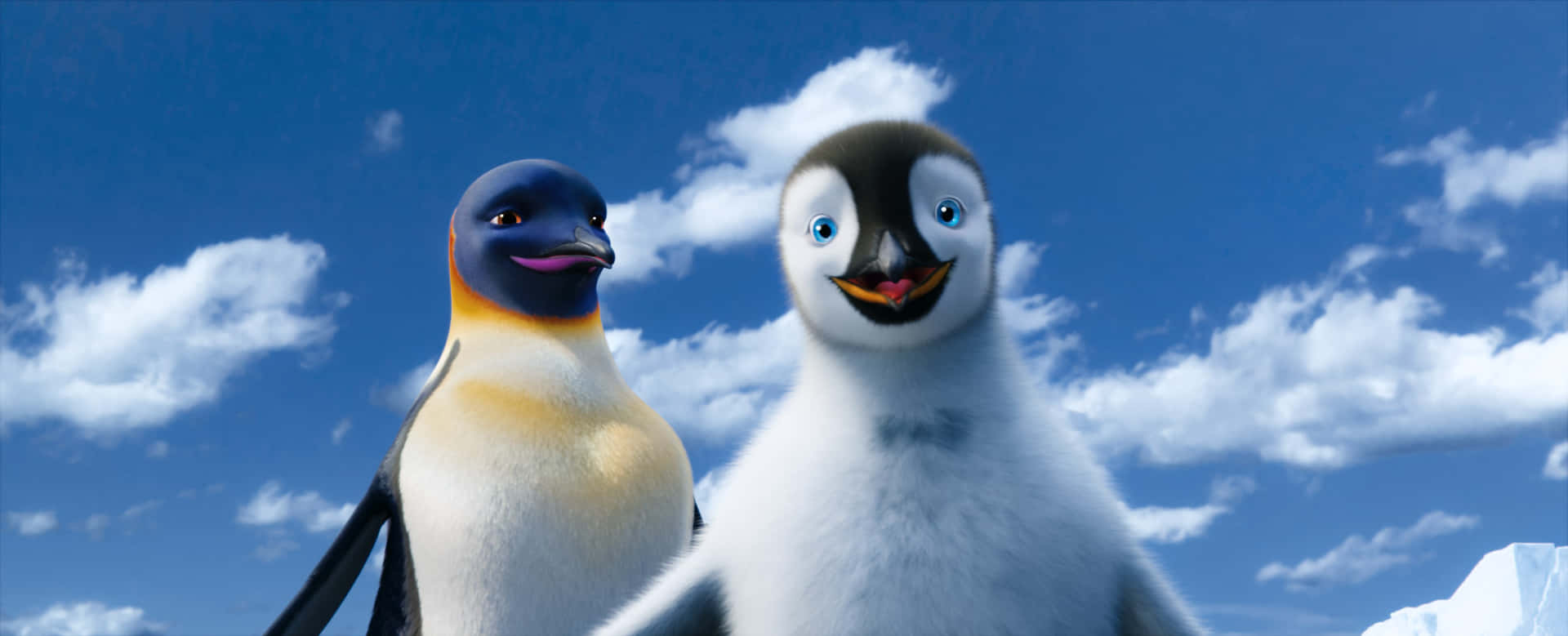 "Joyful Penguins in Happy Feet Two" Wallpaper