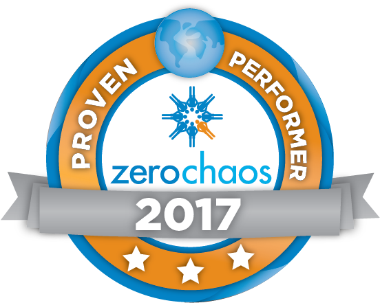 Proven Performer Zero Chaos Award2017 PNG