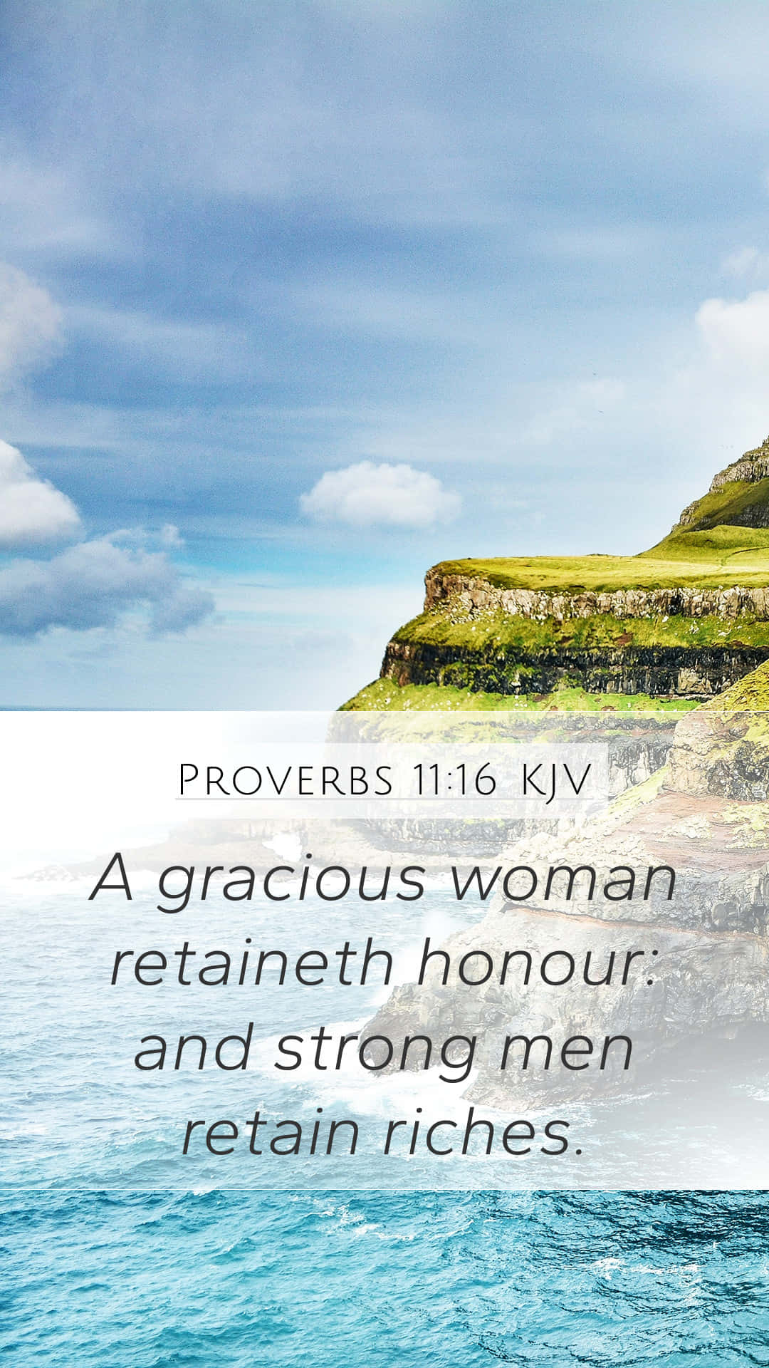 Proverbs On Gracious Wallpaper