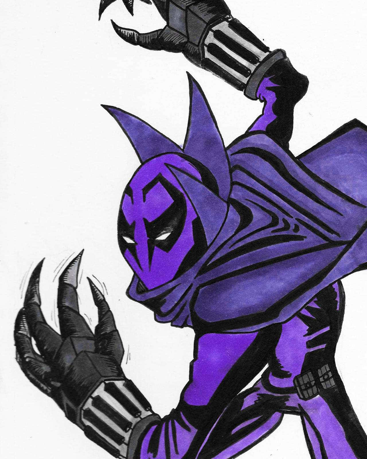 Download Prowler Comic Art Wallpaper | Wallpapers.com