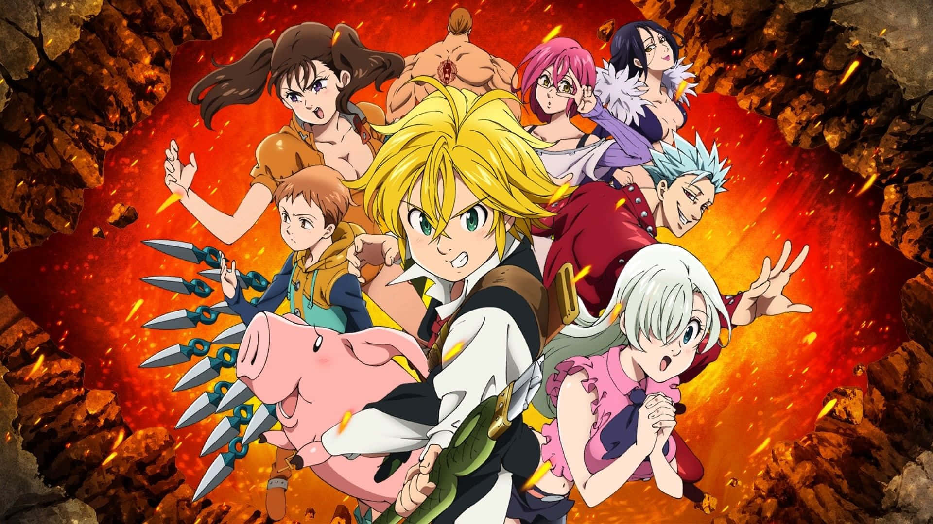Ps4 Anime Seven Deadly Sins Wallpaper