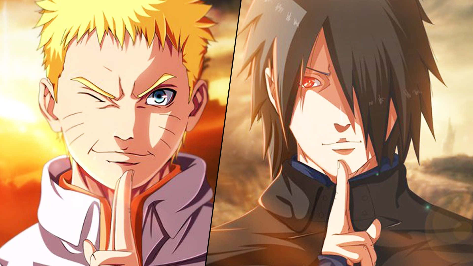 Ps4 Naruto Naruto And Sasuke Wallpaper