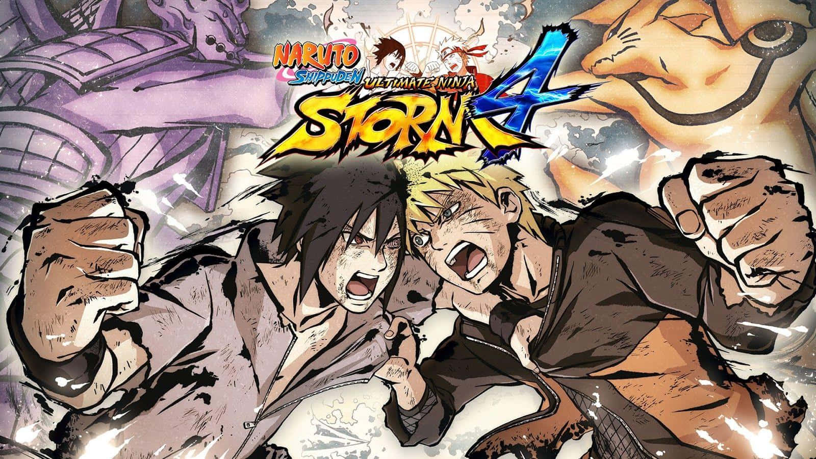 Spielerfreuen Sich, Denn Die Beliebte Anime-spieleserie Naruto Kommt Auf Die Playstation 4. Wallpaper
