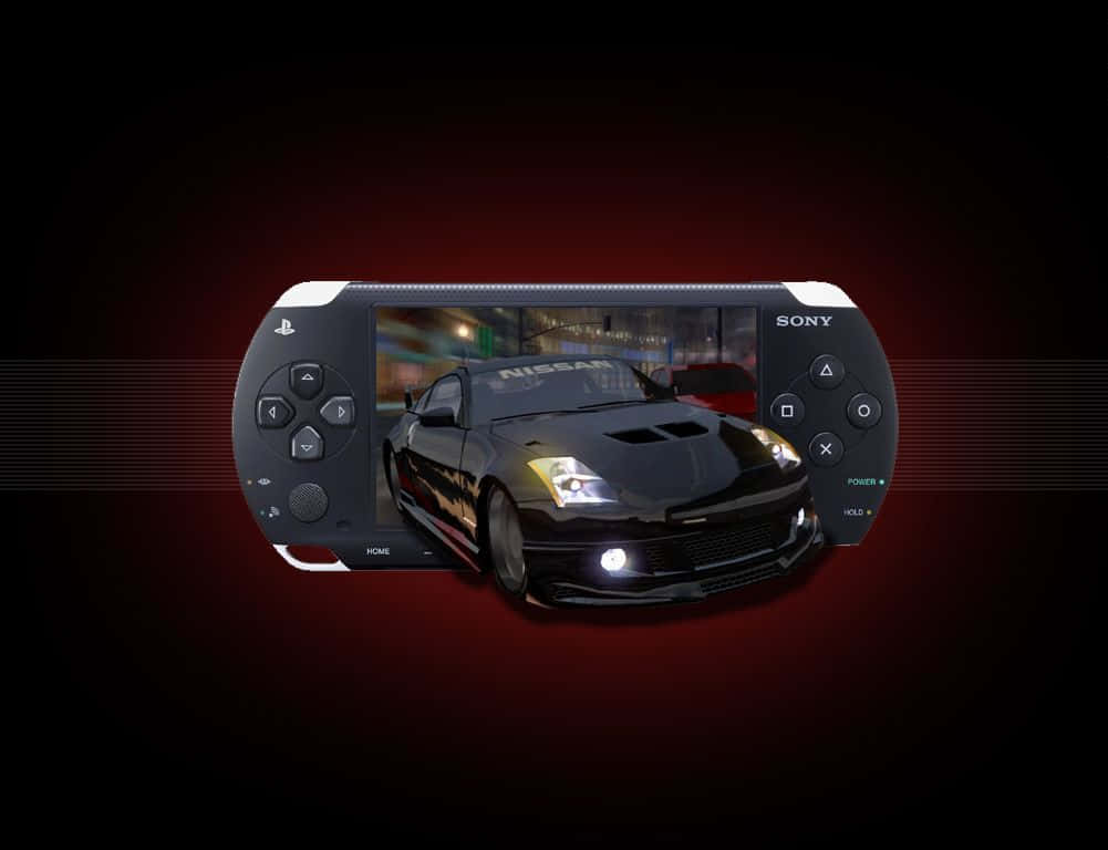 PSP Gaming Console Background
