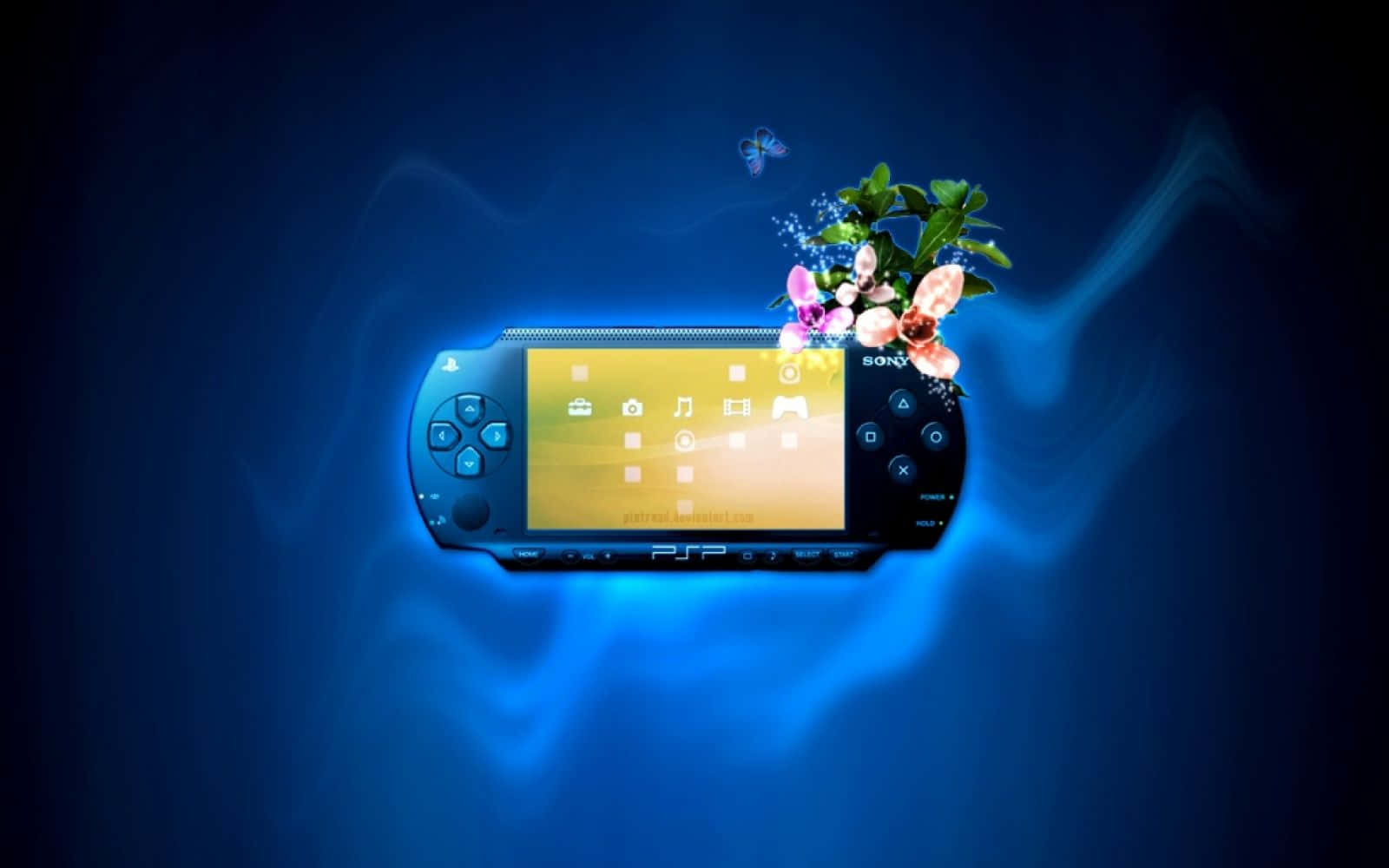 Vibrant PSP Gaming Scene