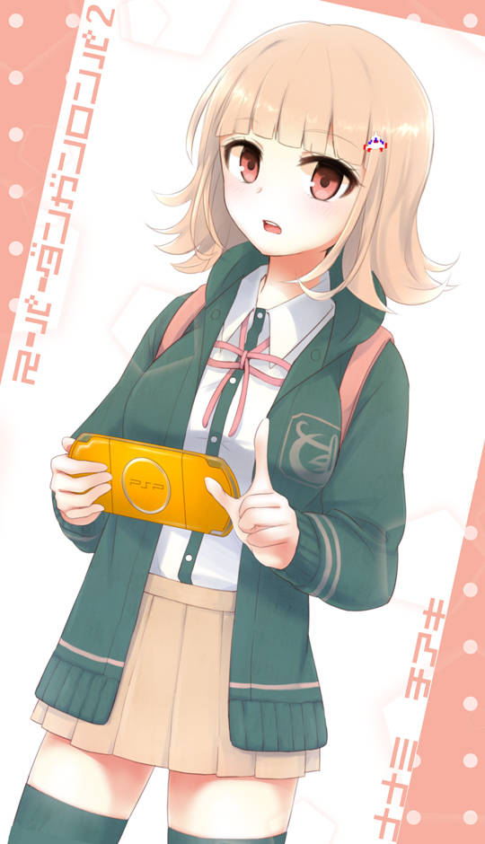 PSP Game Chiaki Nanami Wallpaper