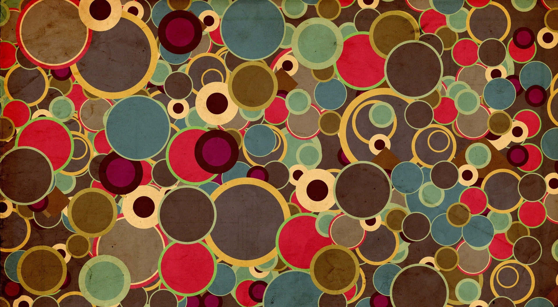 Psychedelic 70s Paradise: Dive into a World of Color Wallpaper