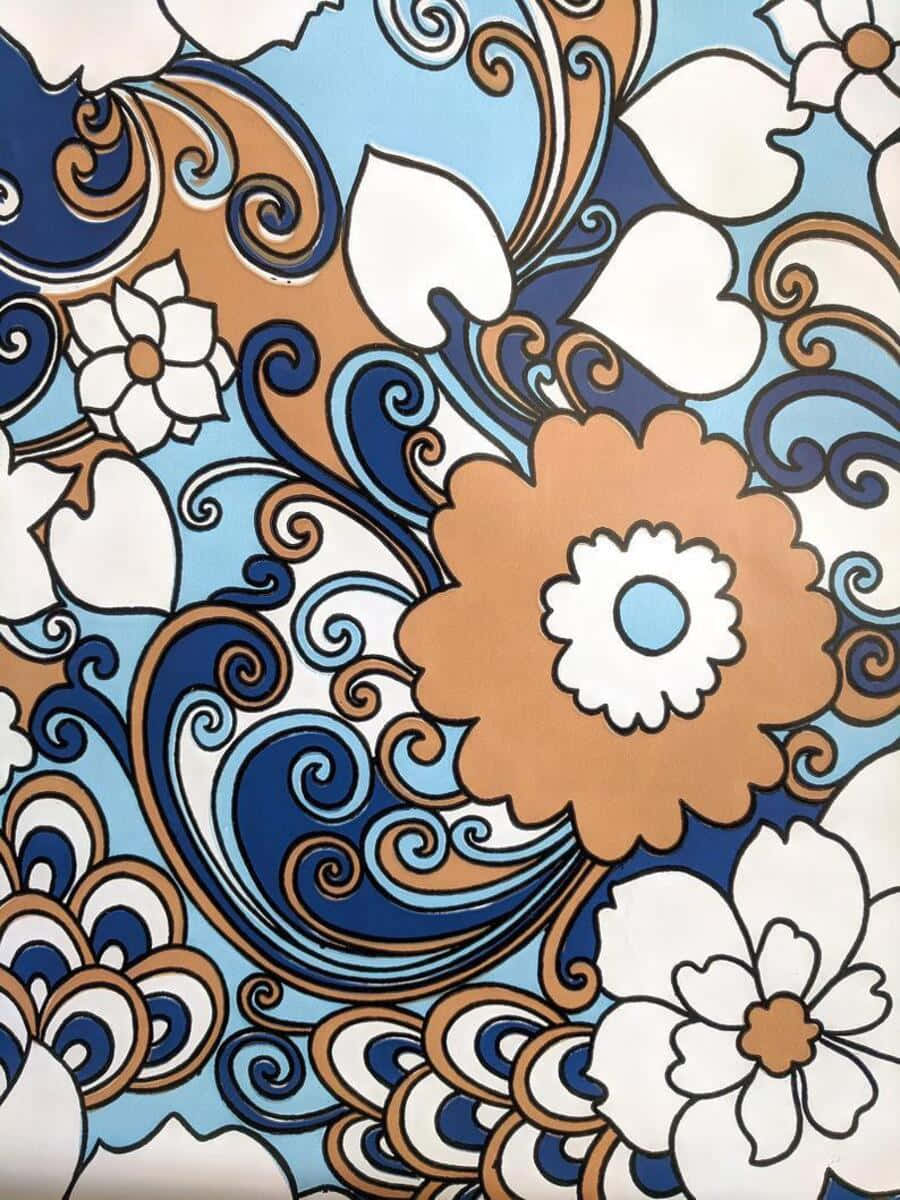 Groovy vibes and psychedelic dreams in the 1970s Wallpaper