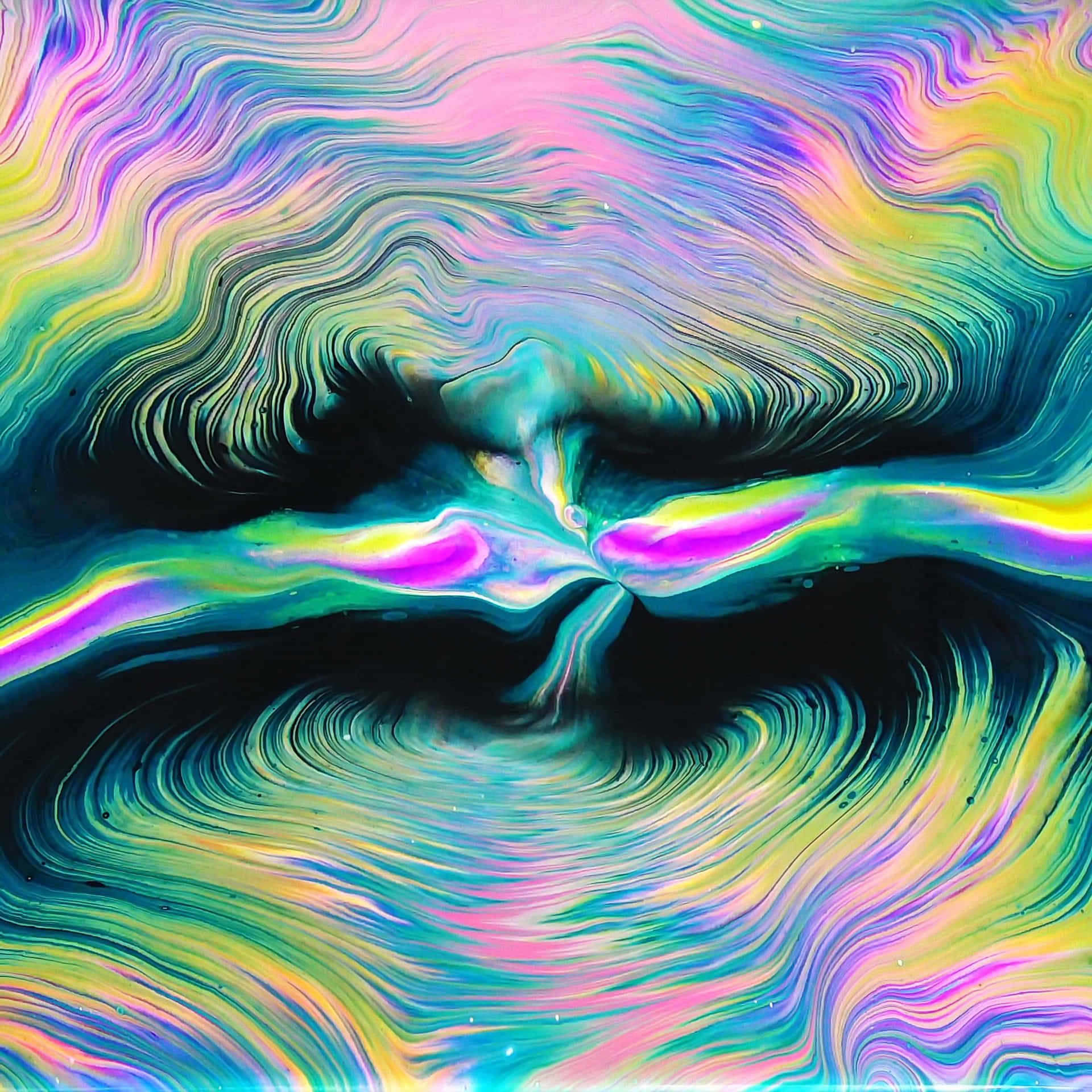 Captivating Worlds of Psychedelic Art Wallpaper