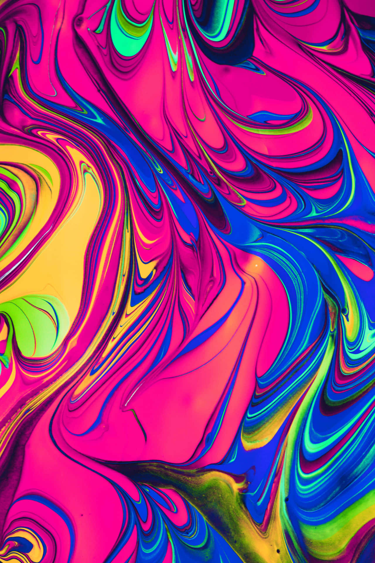 Journey Through a Mystical Psychedelic Universe Wallpaper