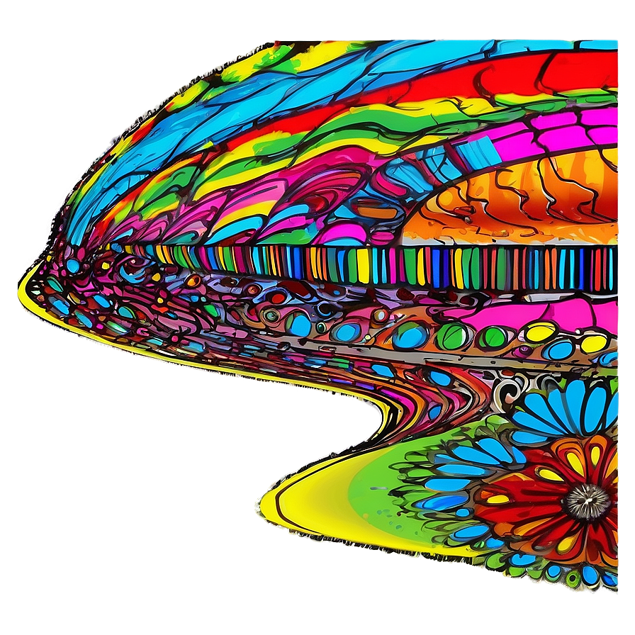 Psychedelic Art Drawing Png 67 PNG