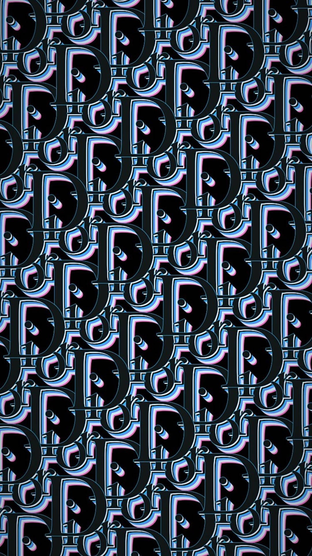 Psychedelischesdior-telefon Wallpaper
