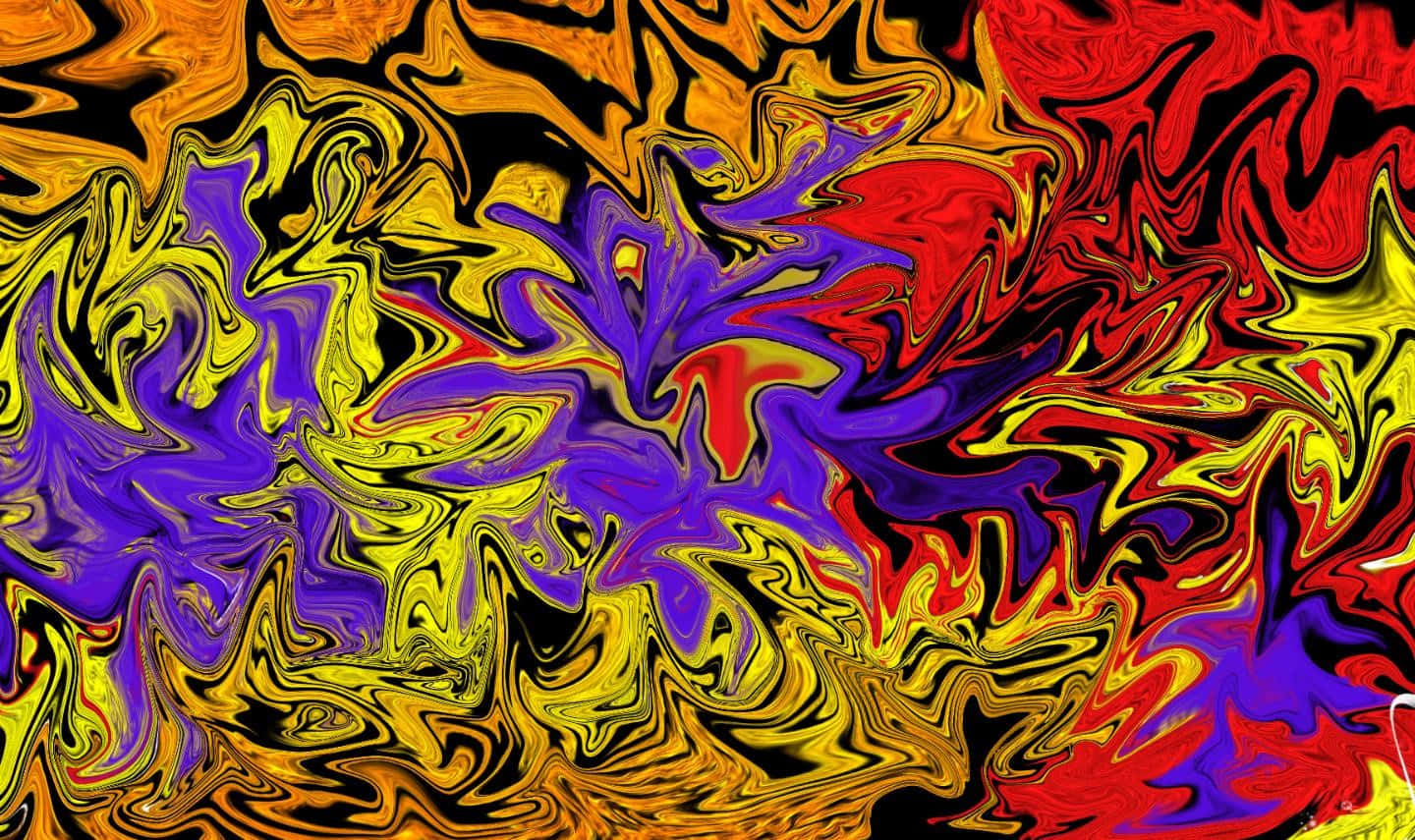Psychedelic Grunge Explosion Wallpaper