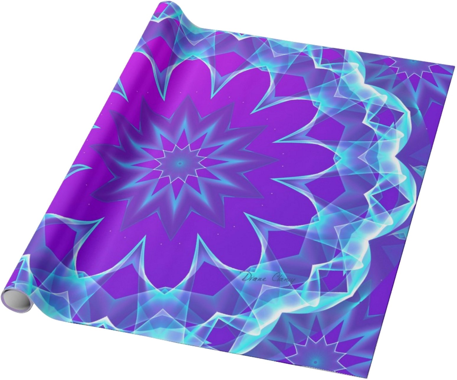 Psychedelic Mandala Pattern PNG