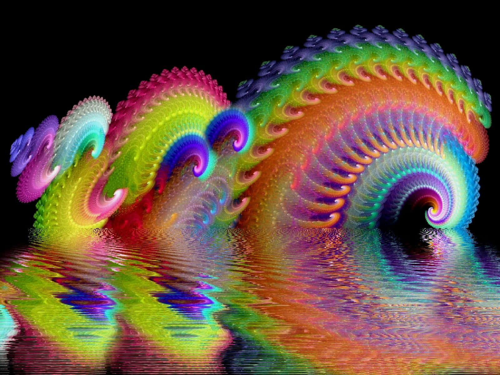 Dive deeper into your imagination and exploration with psychedelic visuals