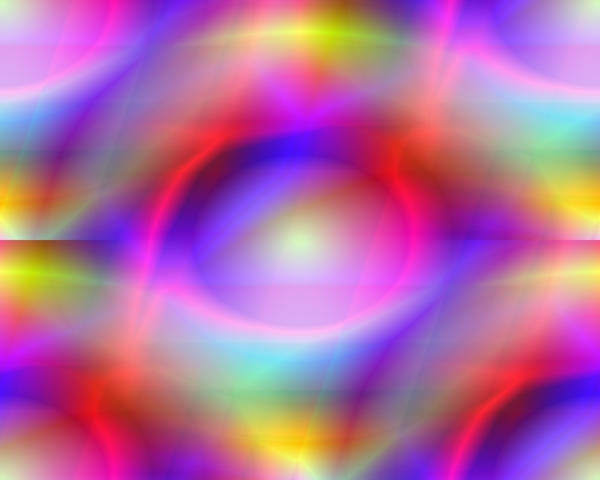 Psychedelic Rainbow Background Wallpaper