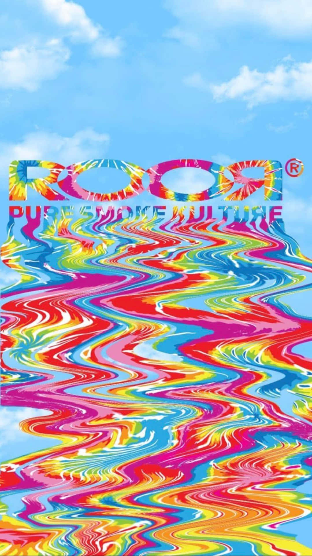 Psychedelic Rooh Afza Adverti Phone Wallpaper Wallpaper