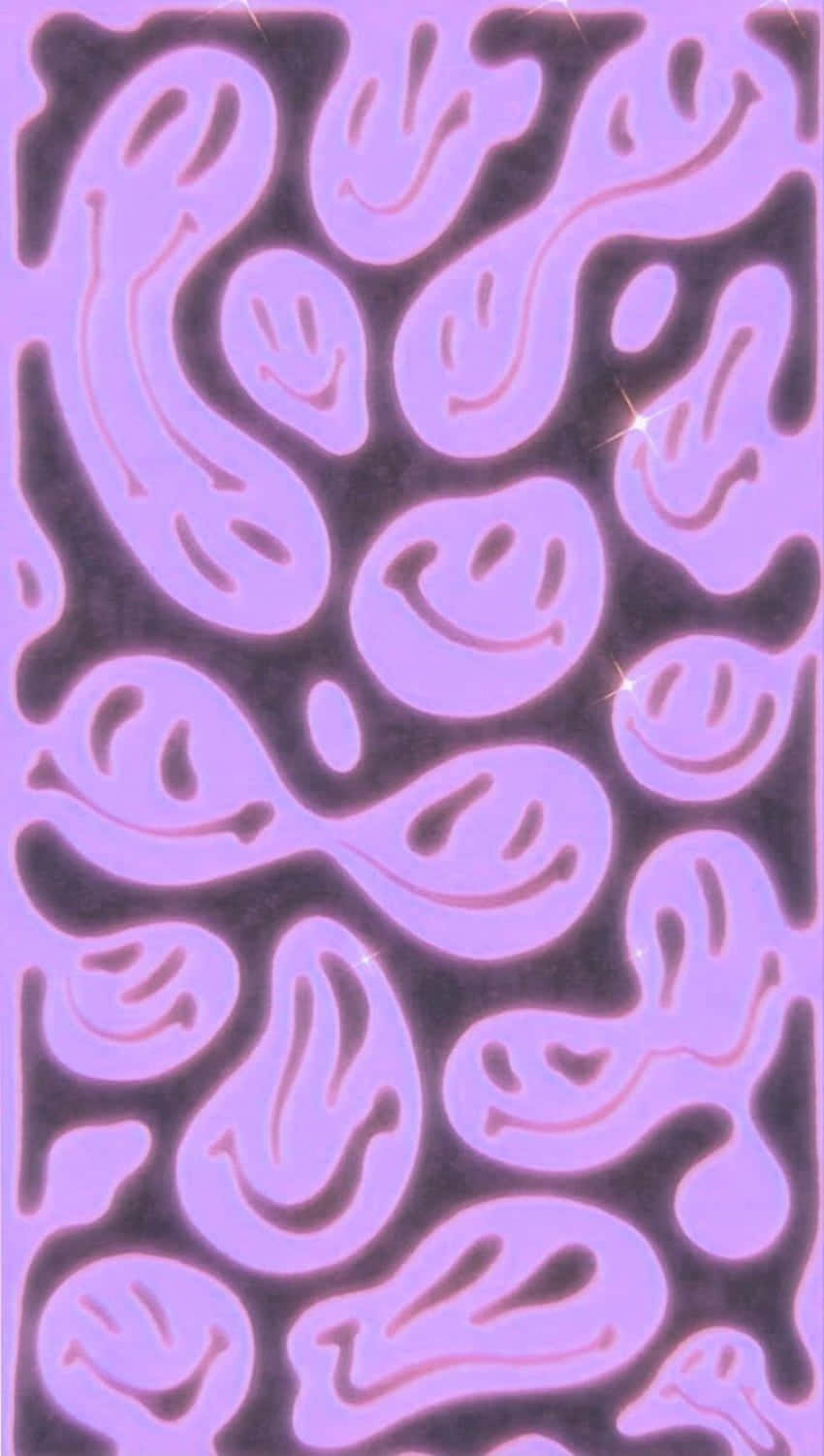 Psychedelic_ Smiley_ Face_ Pattern.jpg Wallpaper
