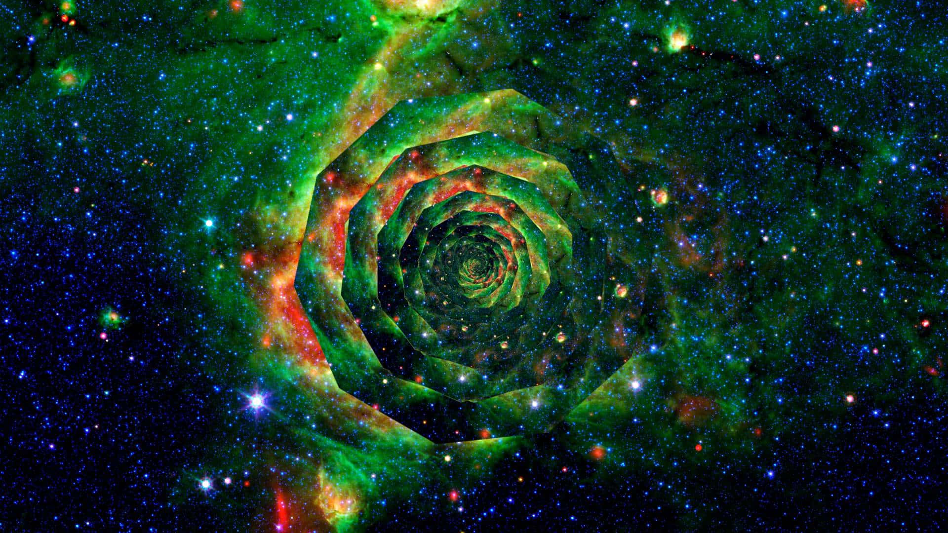Umagaláxia Espiral No Espaço. Papel de Parede